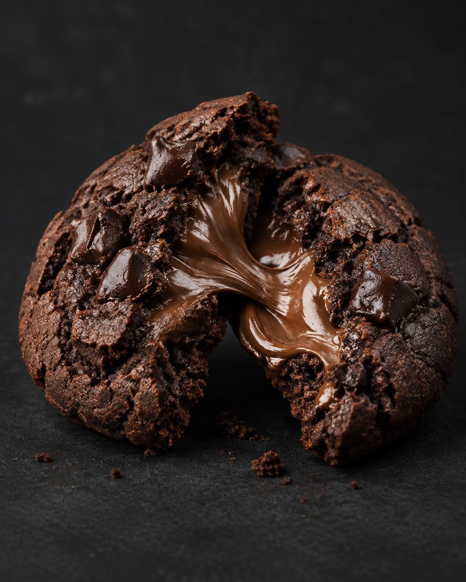 Cookie Chocolate com Nutella
